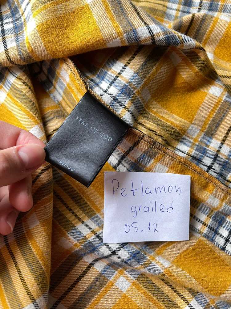 Fear of God 4th collection flannel shirt - image 4