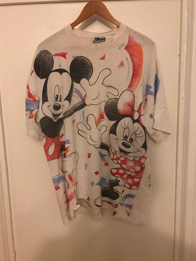 Disney Mickey and Minnie Vintage t shirt - image 1