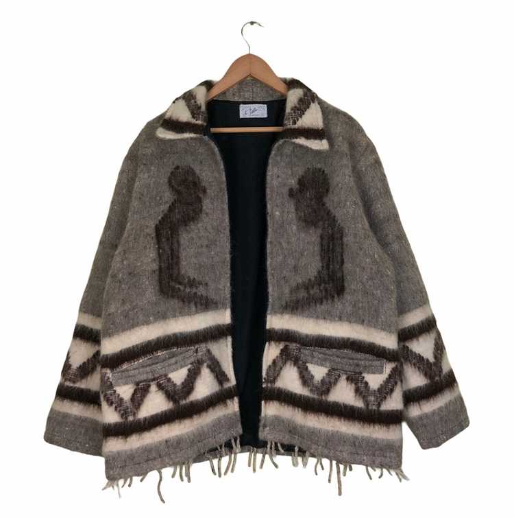 Designer × Luxury × Vintage Vintage Navajo Wool A… - image 3