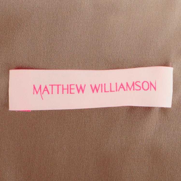 Matthew Williamson Green silk shirt - image 5