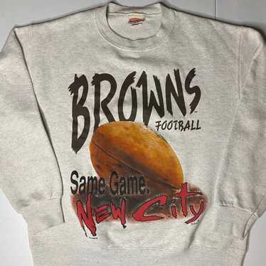 Cleveland Browns Vintage Sweatshirt Lee Sport Men's XL