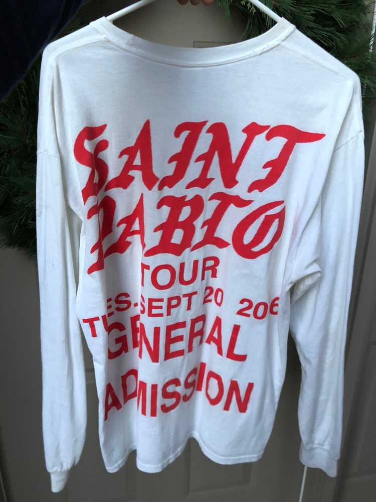 Kanye West Saint Pablo Tour Tee kanye white - image 1