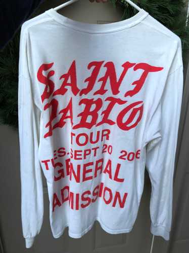 Kanye West Saint Pablo Tour Tee kanye white - image 1