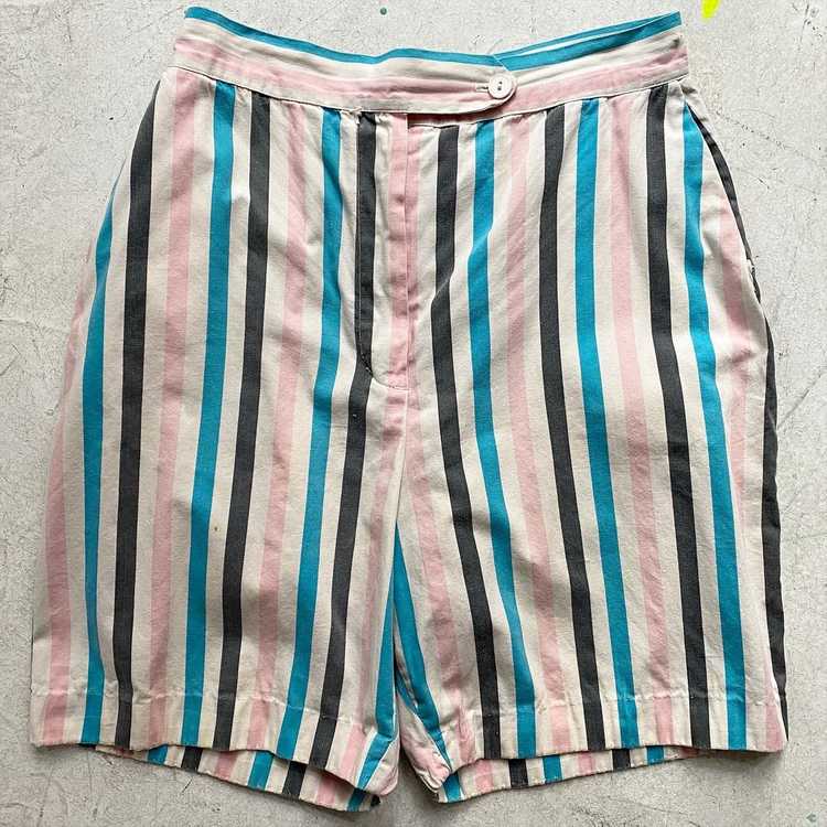 40s Candy Striped Shorts - image 3