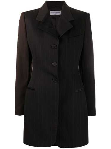 Dolce & Gabbana Pre-Owned - 2000s pinstriped elong