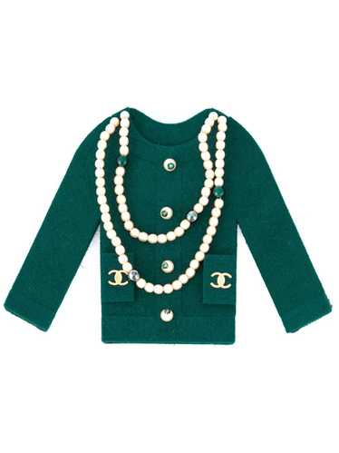 Chanel Pre-Owned 1990's embellished felt jacket br