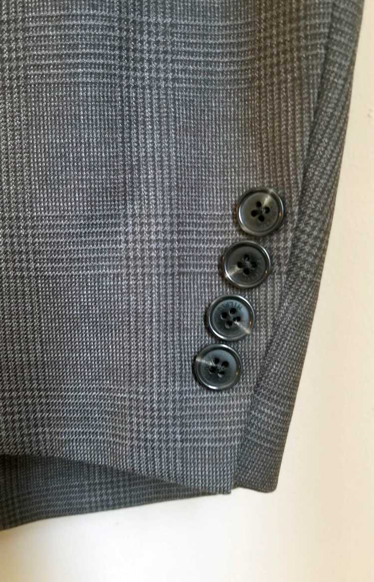 Tommy Hilfiger Charcoal Plaid Slim Fit Suit - image 3