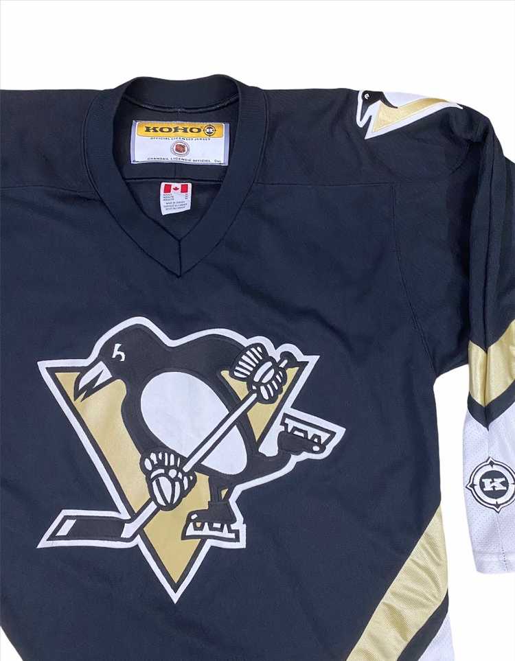 Penguins NHL Vintage CCM Team Worn Jersey