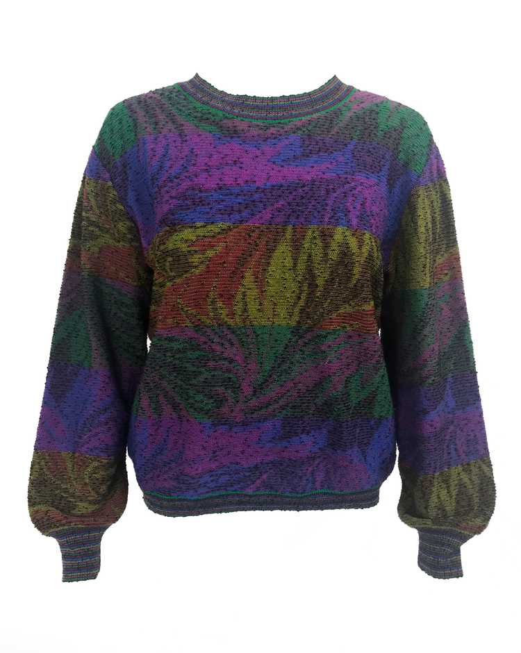 Missoni 1980s Knit Sweater - image 1