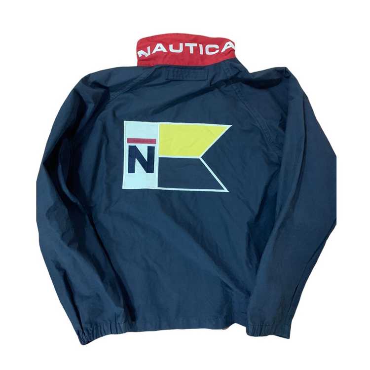 Nautica × Vintage Vintage Nautica Flag jacket 90s - image 1