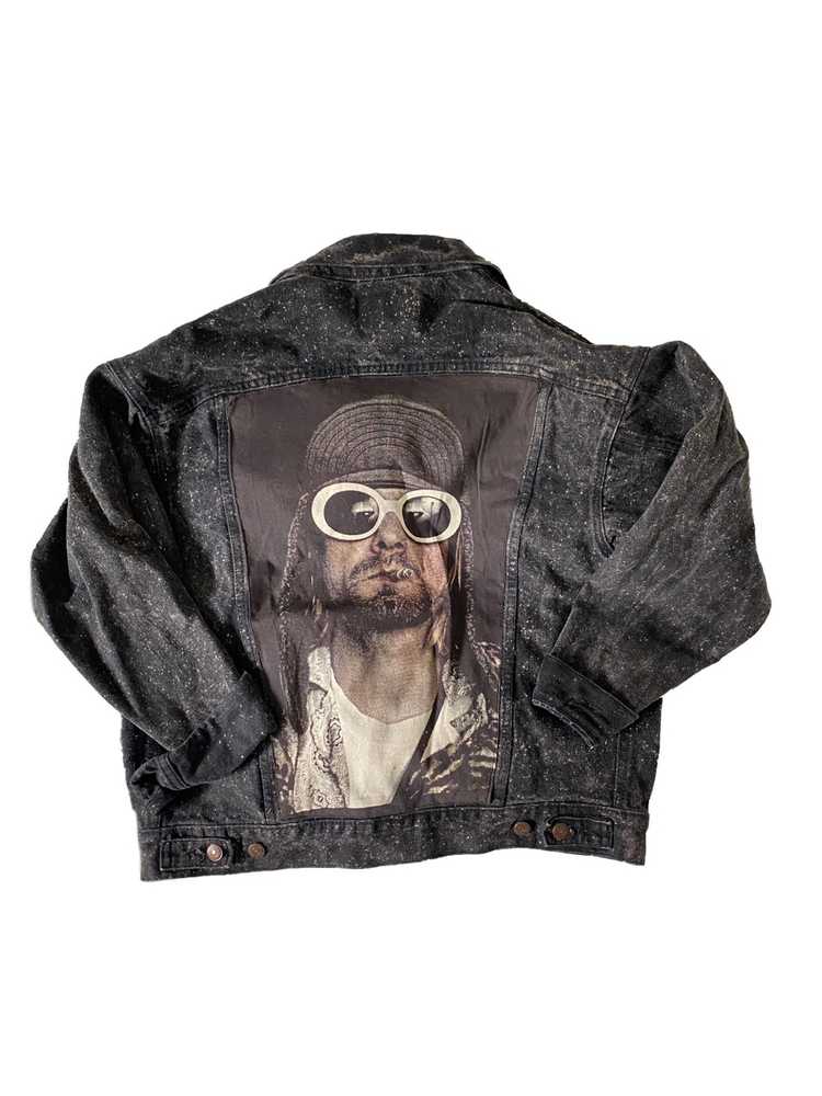 Kurt Cobain Nirvana Vintage Denim Jacket | Vintage denim jacket, Vintage  denim, Vintage jacket