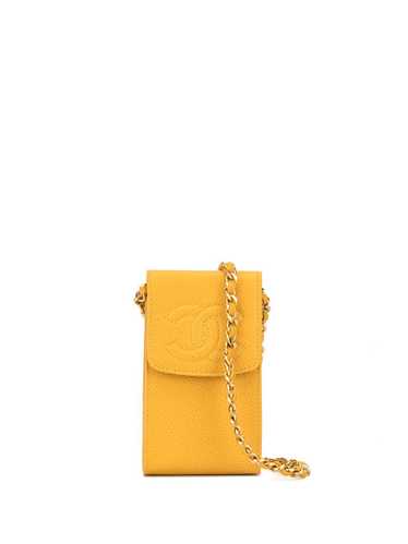 CHANEL Pre-Owned 1997 chain shoulder bag - Yellow - image 1
