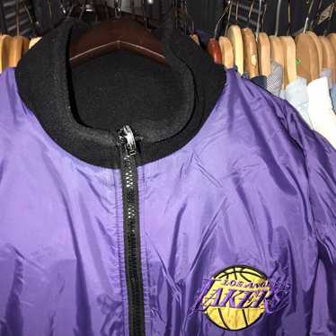 Bomber LA Lakers NBA Logo Black – La Gabbia Street Shop
