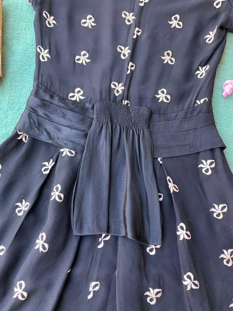 1940s Bow Dress - image 9