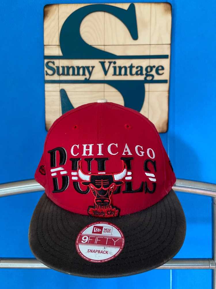 New Era × Vintage Chicago bulls 950 snapback hardwood Classics