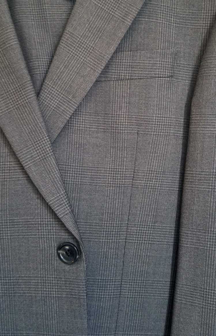 Tommy Hilfiger Charcoal Plaid Slim Fit Suit - image 2