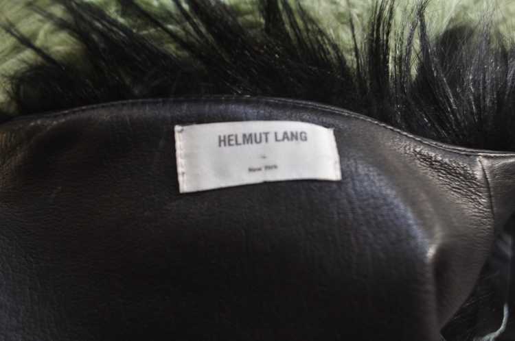 Helmut Lang fur and leather Vest - image 5