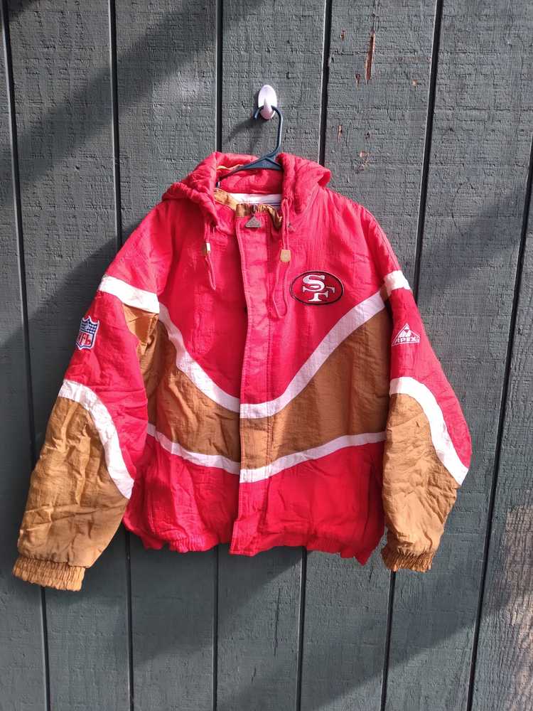 Vintage 90s Starter San Francisco 49ers Windbreaker Full Zip Jacket Size XL