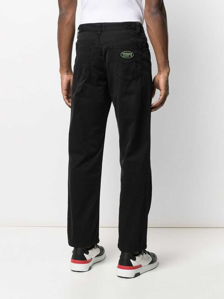 Versace Pre-Owned 1990s classic straight-leg trou… - image 4
