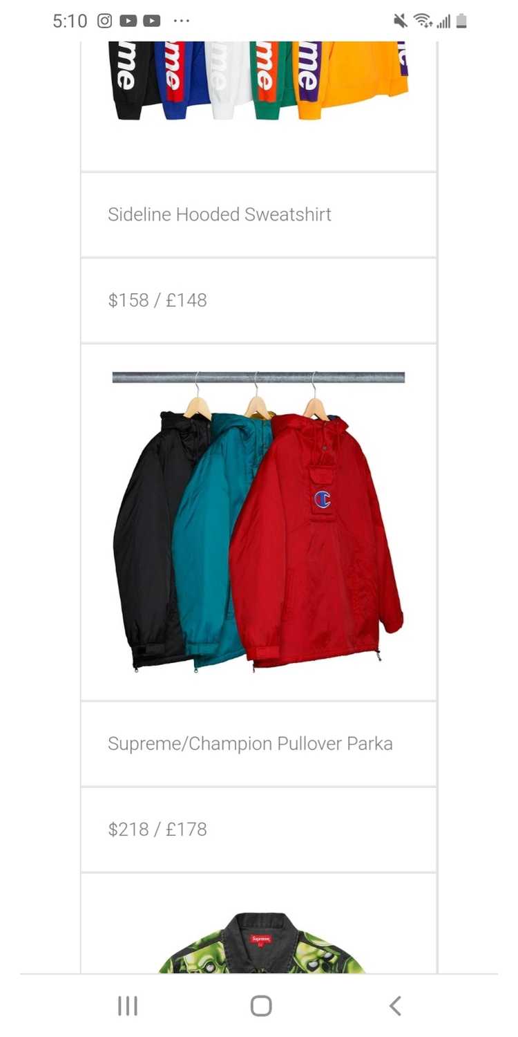 Champion × Supreme Champion x Supreme Parka - image 6