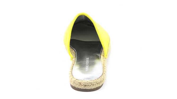 Marc Fisher Suede Espadrille Mules Gift Yellow Su… - image 2