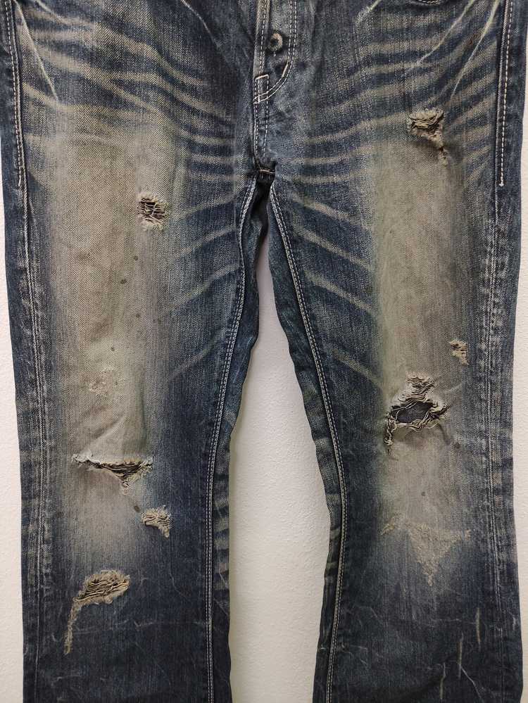 Vanquish Vanquish Distressed Denim Pant Made in J… - image 2