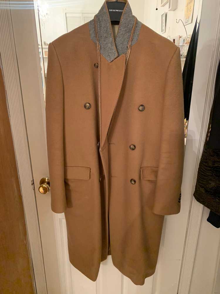 camel coat h and m