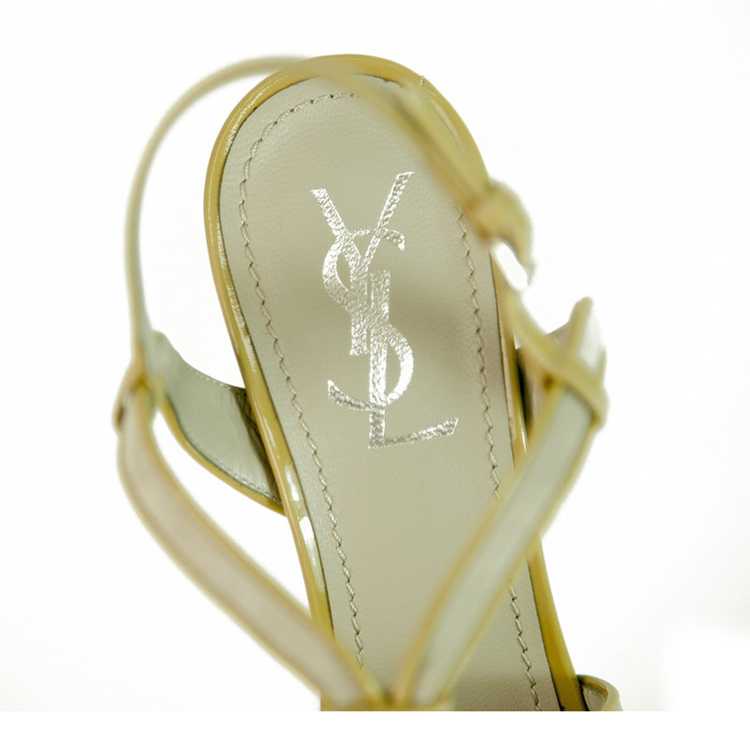 Yves Saint Laurent Pumps/Peeptoes Suede in Grey - image 5