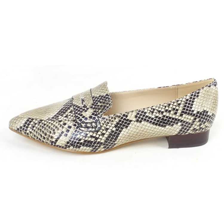 Marc Fisher Pointy Toe Penny Loafers Feud Snake - image 1