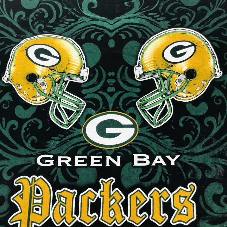 NFL × Vintage Vintage Green Bay Packers Black Fro… - image 2