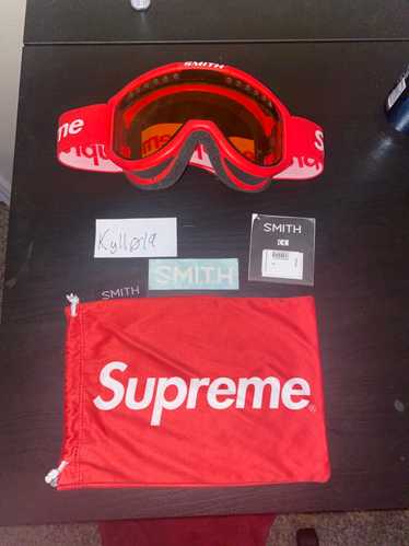 Supreme Supreme Smith Red Snow Goggles FW15