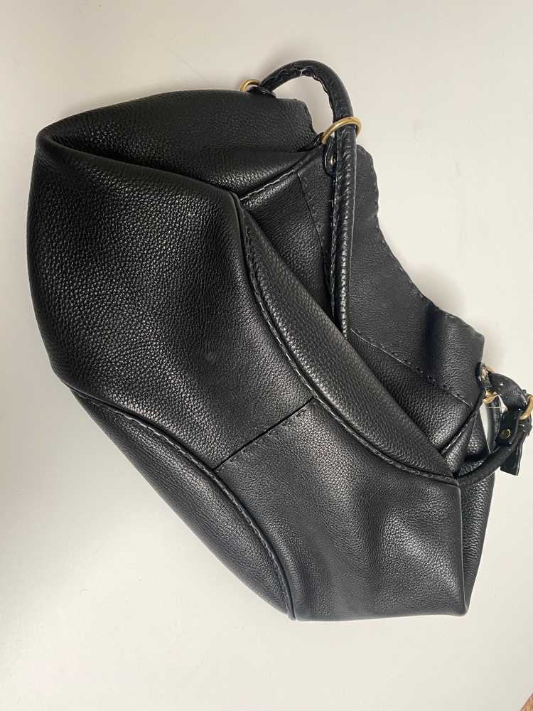 Fendi FENDI black selleria leather bag - image 3