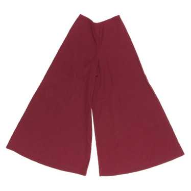 Maliparmi Trousers Linen in Bordeaux - image 1