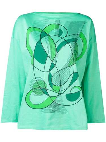 Fendi Pre-Owned 1980's abstract print T-shirt - Gr