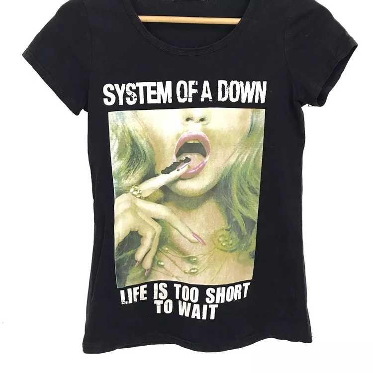 Band Tees × Brand SYSTEM OF A DOWN FULL PRINT T S… - image 3