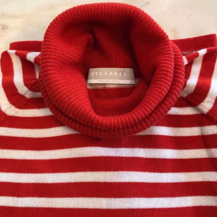 Stefanel Knitwear Wool in Red - image 2