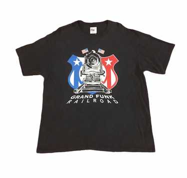 Band Tees × Vintage Vintage Grand Funk Railroad B… - image 1