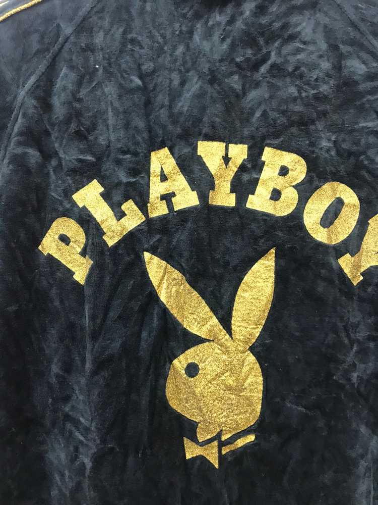 Playboy Playboy Jacket Hoodie Gold Sidetape Bunny - Gem
