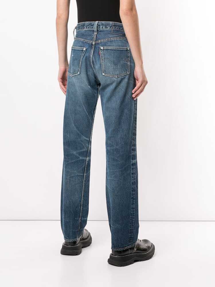 Fake Alpha Vintage 1940s straight-leg jeans - Blue - image 4