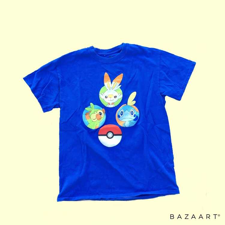 Youth Vintage Y2K 1999 Rare Nintendo Pokémon Group Gotta shops Catch Em All Tshirt L