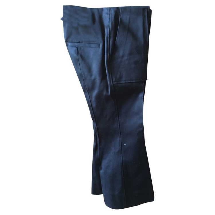 Bassike Trousers Cotton in Black - image 1