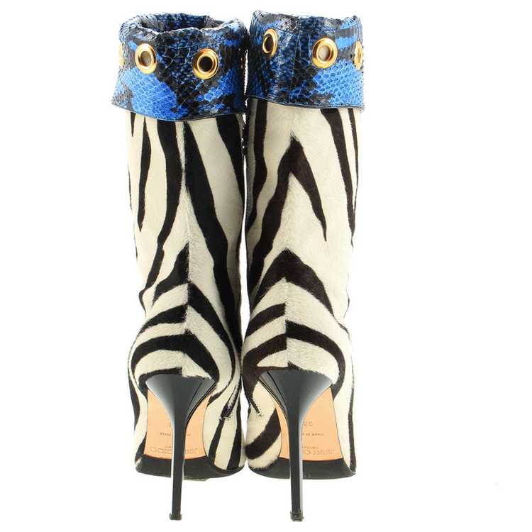 Jimmy Choo Ankle boots in Zebra look - image 3