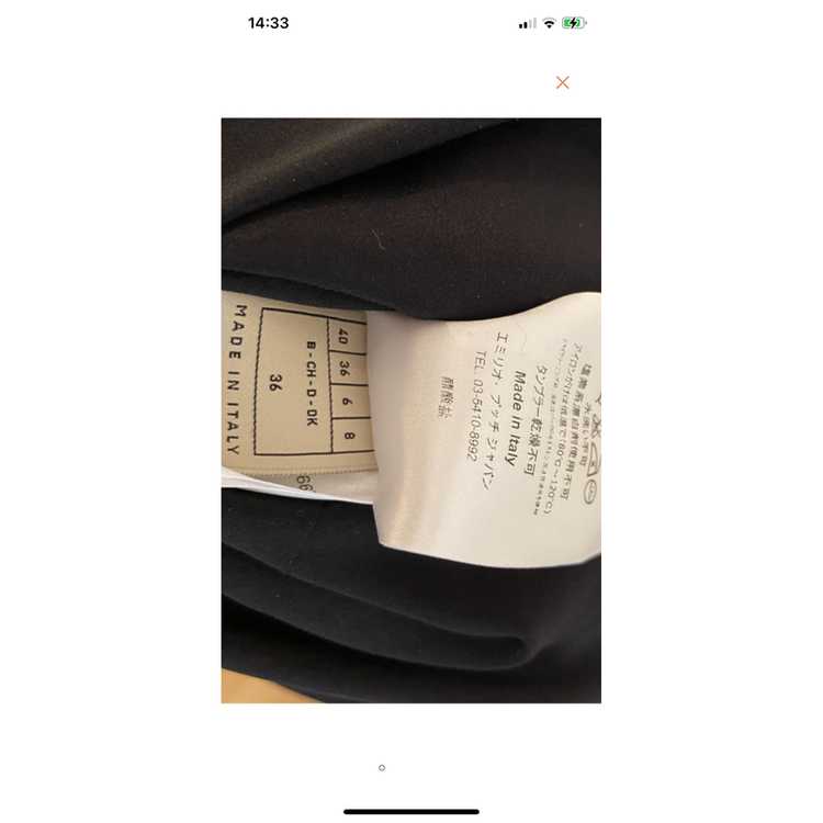 Emilio Pucci Dress Viscose in Black - image 5