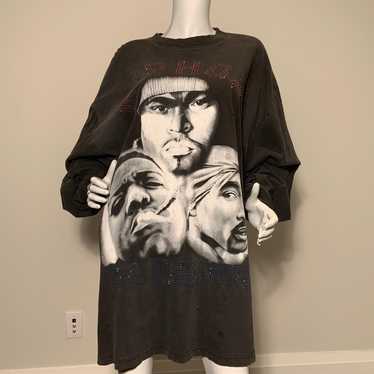 Notorious Big × Rap Tees × Vintage VTG HIP HOP IS… - image 1