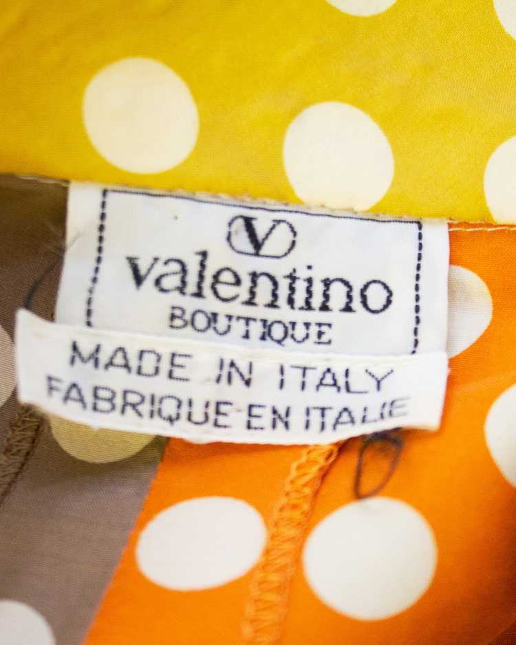 Valentino Multi Color Polka Dot Silk Shirt - image 6