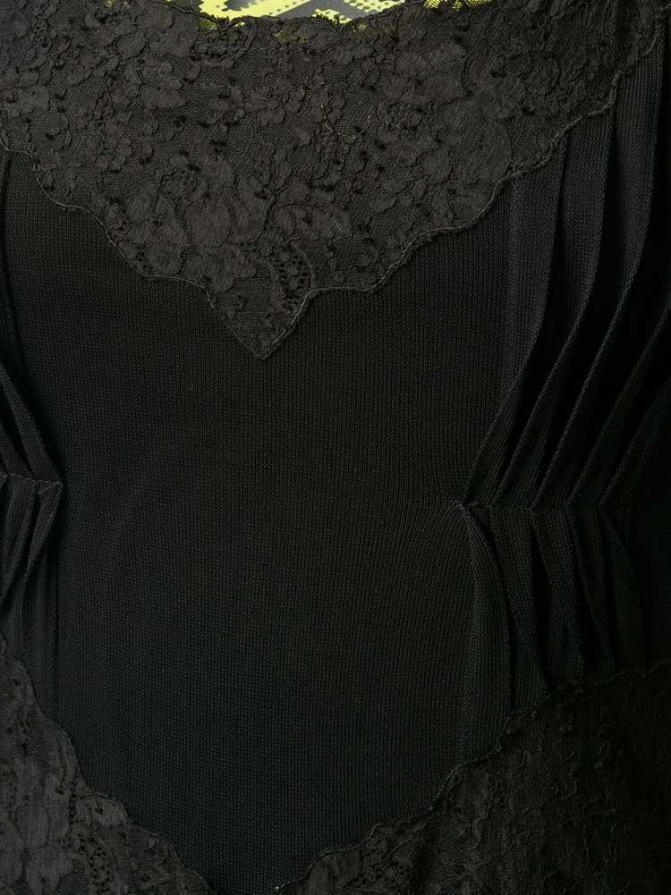 Christian Dior Pre-Owned 2000s lace dress - Black - image 5