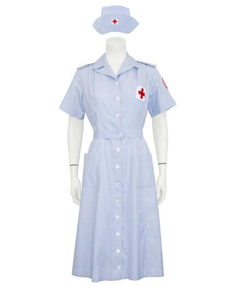 Blue American Red Cross Volunteer Uniform Mint Condit… Gem