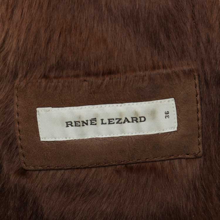 René Lezard Leather coat with fur lining - image 7