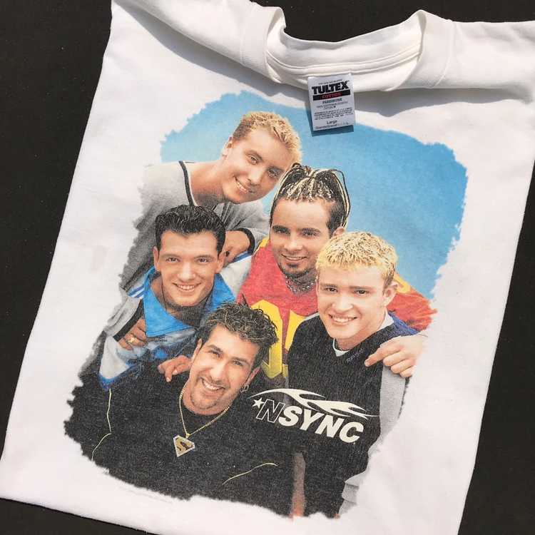 Band Tees × Tultex × Vintage Vintage 1998 Nsync T… - image 1