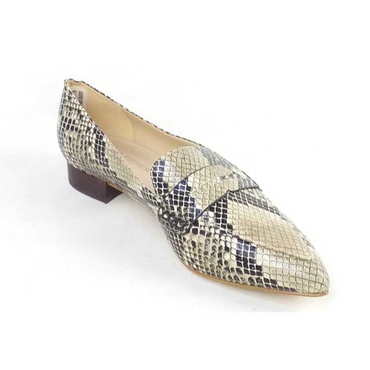 Marc Fisher Pointy Toe Penny Loafers Feud Snake - image 3